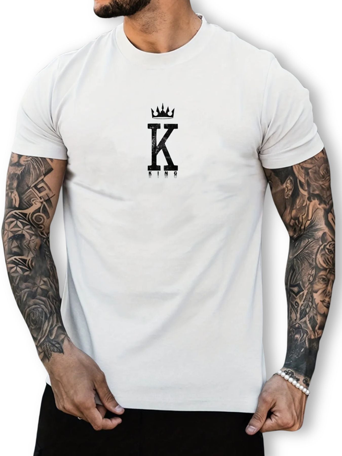 חולצת טי אוברסייז - KING - MIPAZ